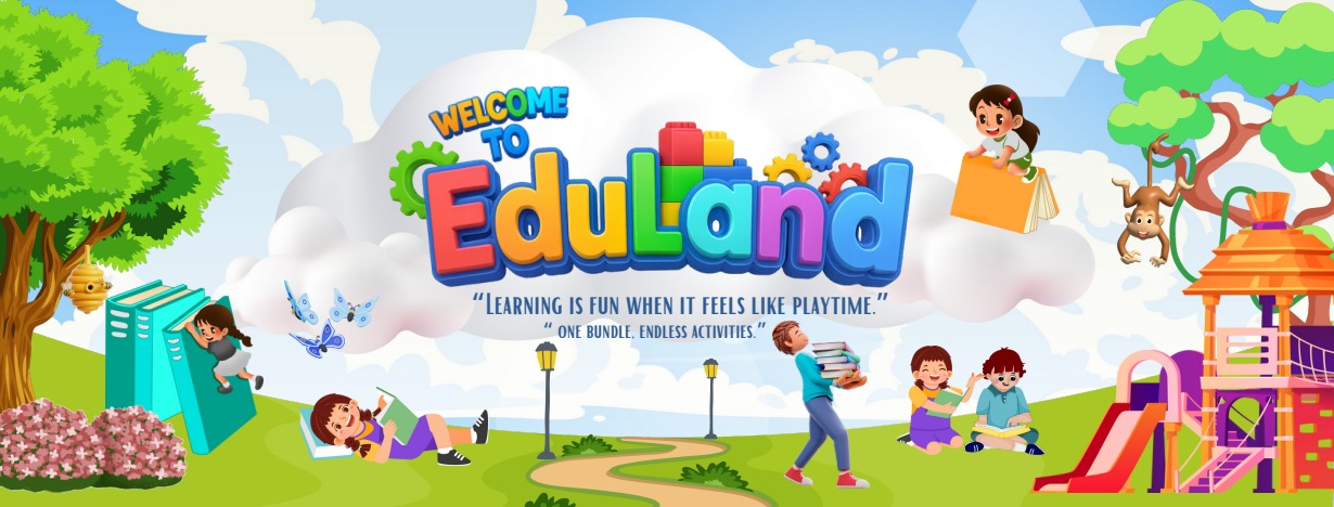 Identiti asal EduLand: learning is fun when it feels like playtime