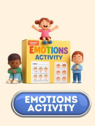 Mockup asal EduLand: Emotions Activity